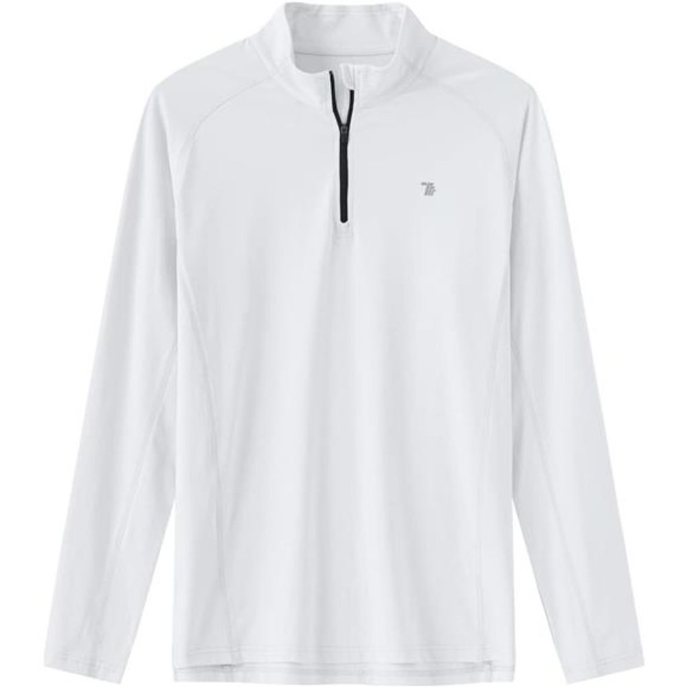 Men's Long Sleeve Polo Golf Shirt UPF 50 Quick Dry - Picture 6 of 7